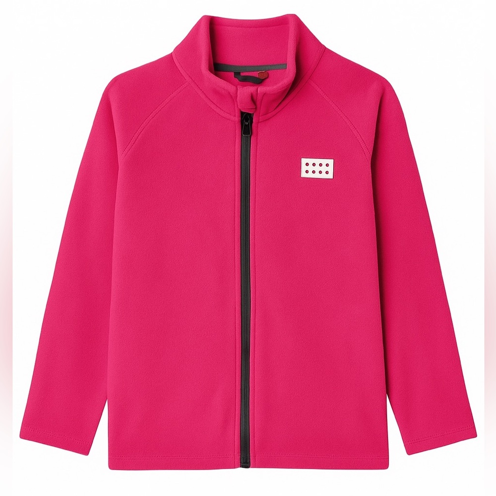 LEGO Wear Full-Zip Recycled Polyester Fleece Jacket, Size: 4